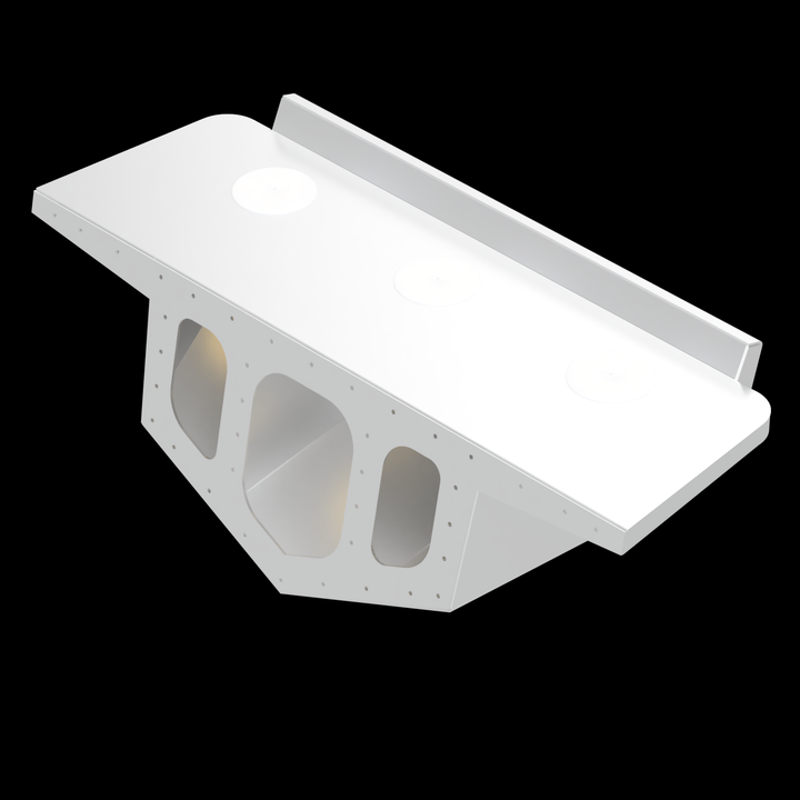 High Flotation Triple Outboard Engine Bracket - Welding World, Inc.