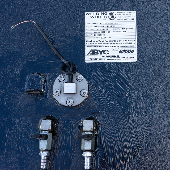 Hydra-Sports VX 2500 - 2006 OEM Replacement Fuel Tank - Welding World, Inc.