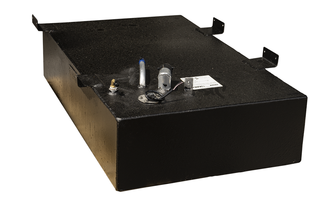 Mako 171 1989-2000 Type-B, 37-gallon OEM replacement fuel tank, designed for durability and compatibility with Mako boats, featuring high-grade construction