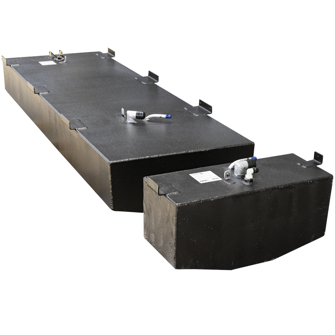 Mako 221 - 1993 -Modified- OEM Replacement Fuel (134 gal.) & Water (20 gal.) Tank Combo Kit - Welding World, Inc.