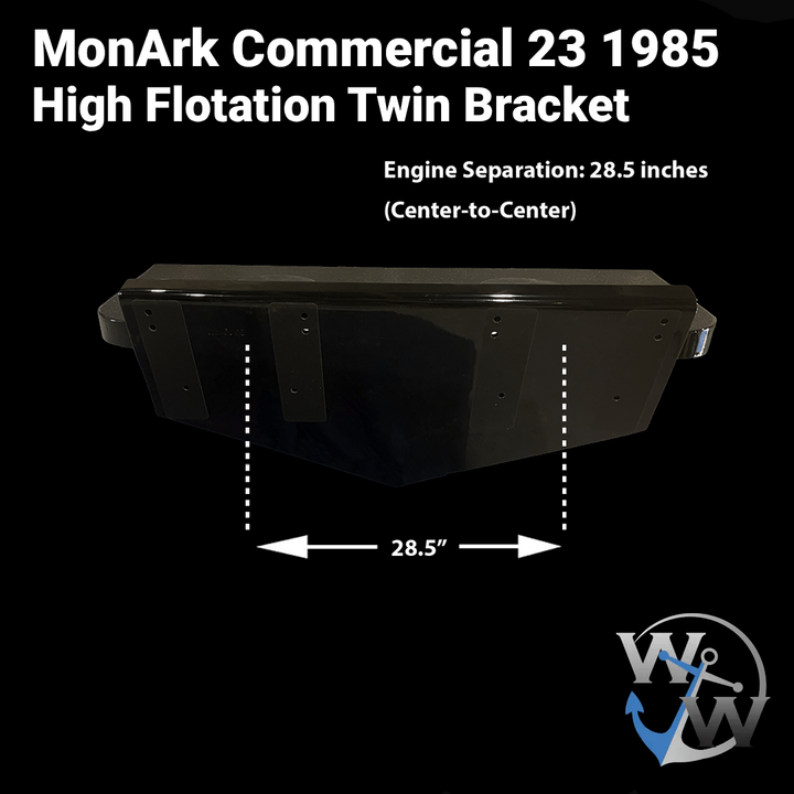 MonArk Commercial 23 1985 High Flotation Twin Engine Bracket