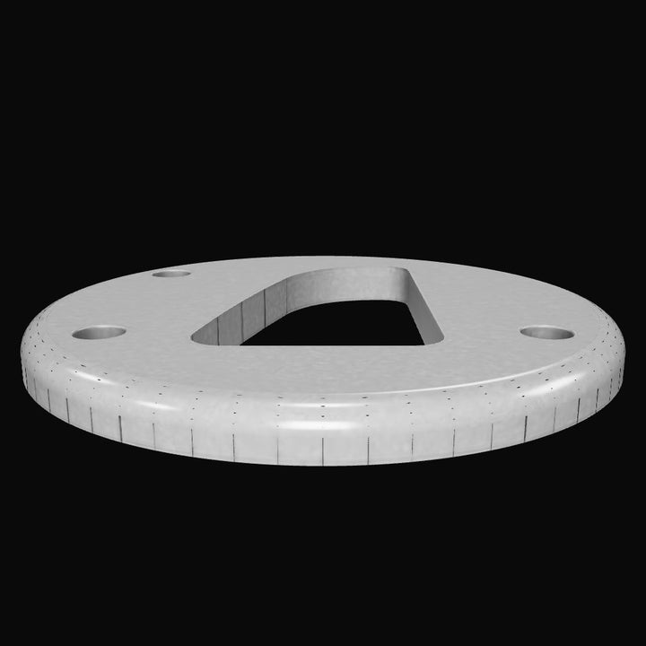 D-3 2.5 dia. Round Bolt Pad (Left Side)