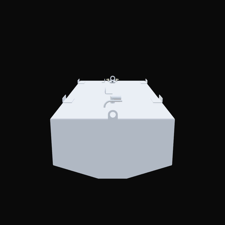 Mako 253 Walkaround 2002 - 140 gal. OEM Replacement Belly Fuel Tank