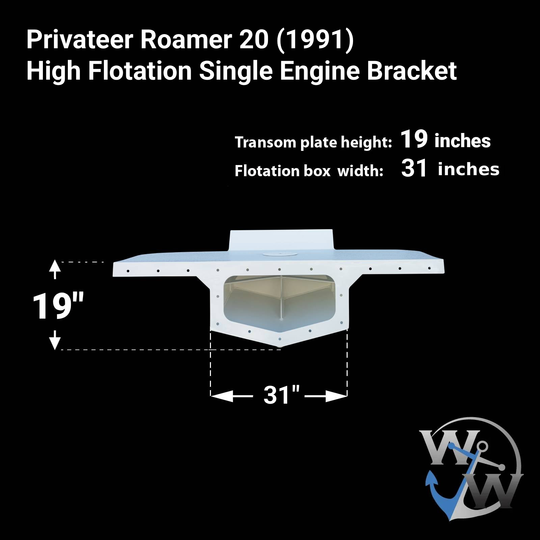 Custom Outboard Engine Brackets | High-Flotation | Welding World Inc ...
