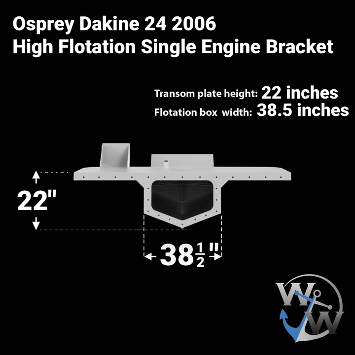 Telescoping Engine Bracket Custom Outboard Engine Brackets | High-Flotation | Welding World Inc ...