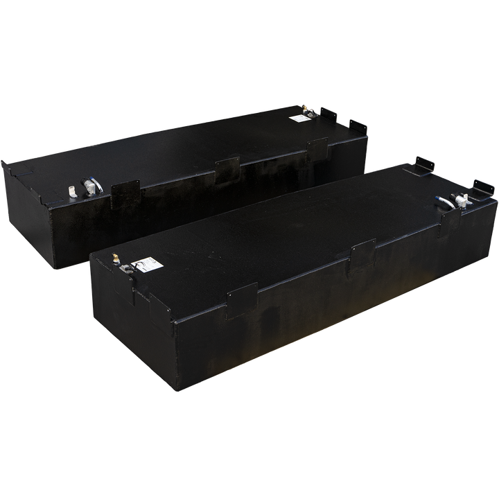 Pursuit 2655 1995 - 2 x 117 gallon Saddle Fuel Tanks Combo | OEM Replacement - Welding World, Inc.
