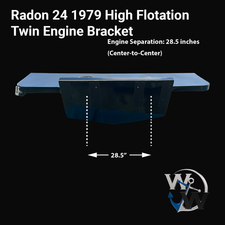 Radon 24 1979 High Flotation Twin Engine Bracket