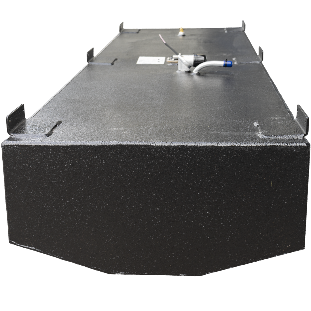 SeaCraft 23 with a 122-gallon nominal Built to OEM Specs fuel tank, designed for offshore fishing and long-range cruising with durable and reliable fuel storage