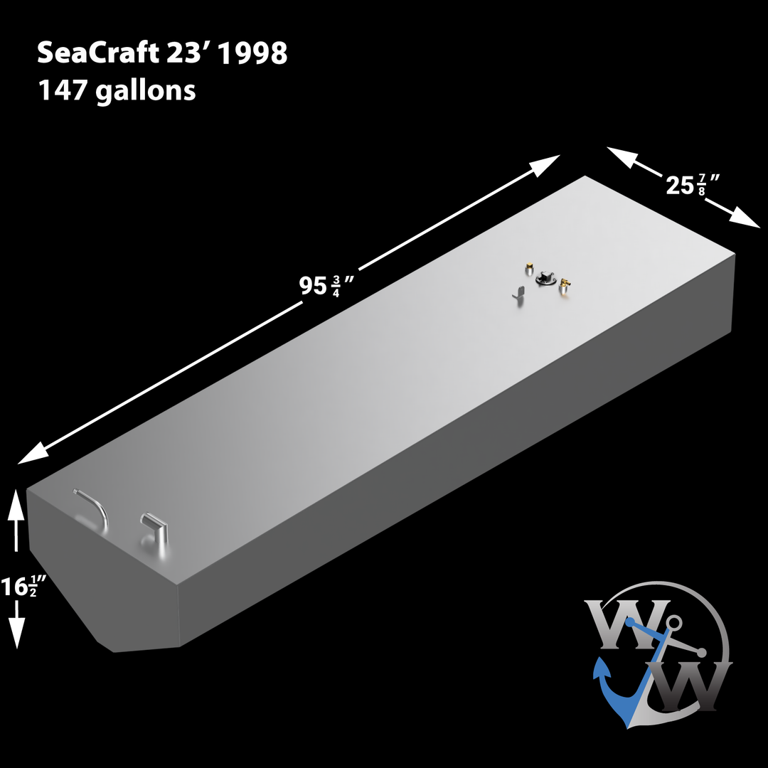 SeaCraft 23' 1998-99 - 147 gal. Tanque de combustible de repuesto OEM
