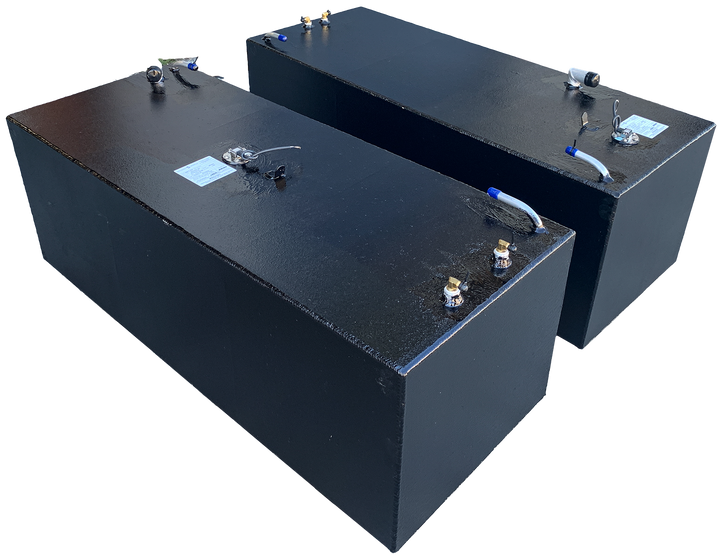 SeaVee 34' - 2 x 98 gal. - Fuel Tanks Combo Kit | OEM Replacement - Welding World, Inc.