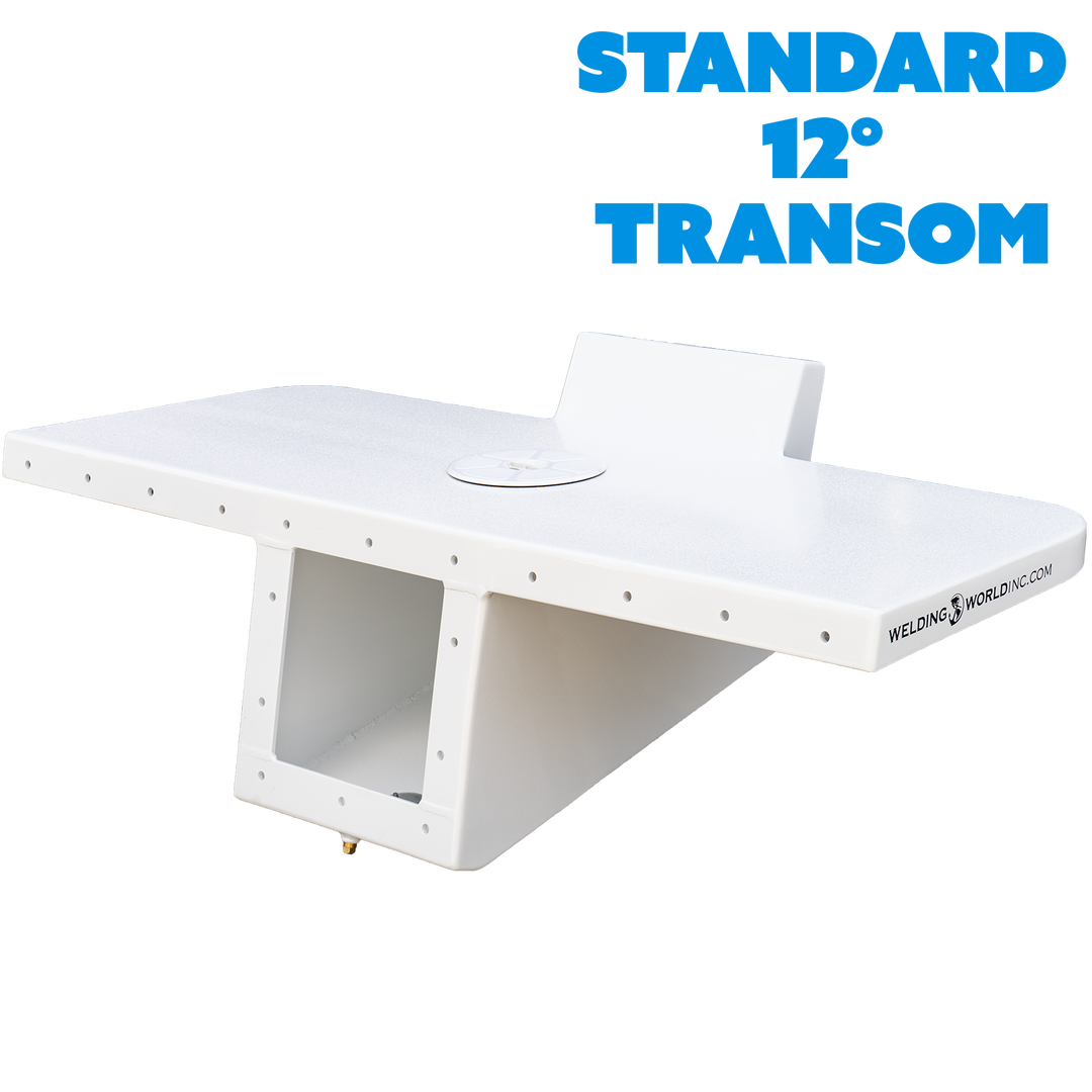 Standard Apex Single Engine 12° Transom Bracket - Welding World, Inc.