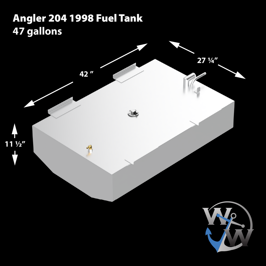 Angler 204 - 1998 - 47 gal. OEM Replacement Belly Fuel Tank