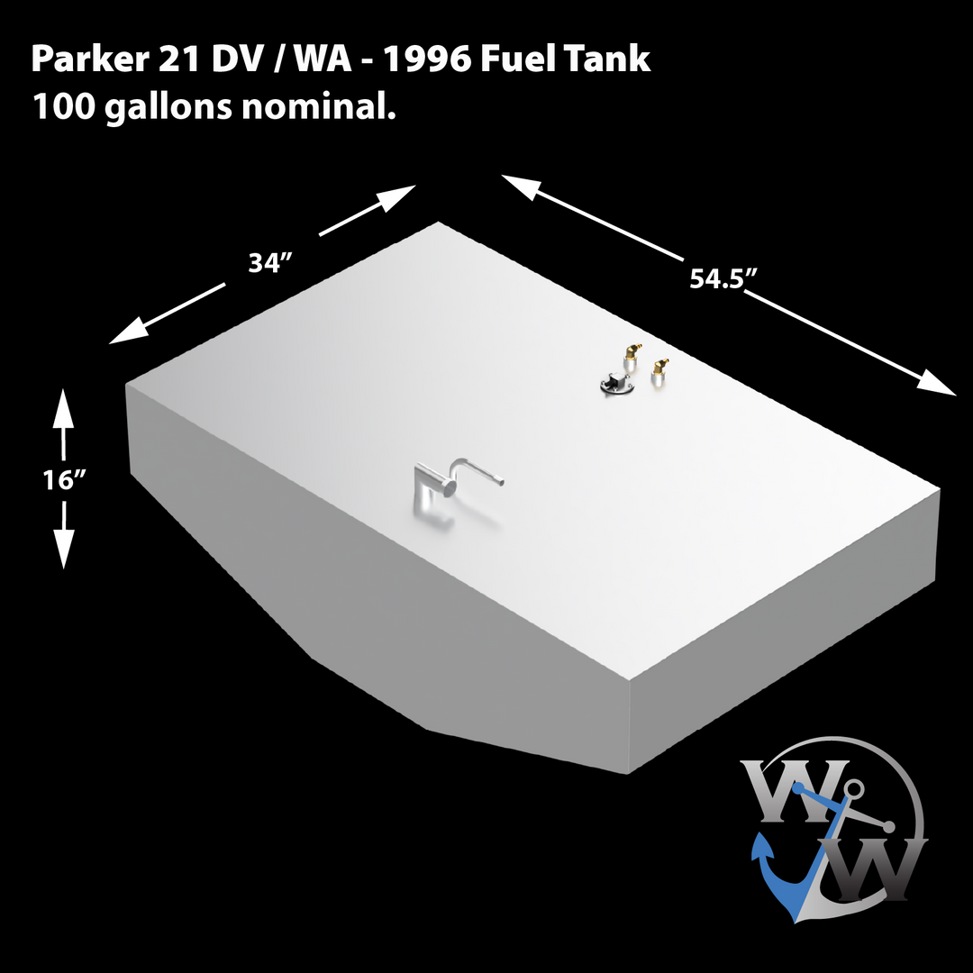 Parker 21' DV / WA 1996 - 100 gallon Fuel Tank