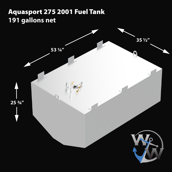 Aquasport 275 2001 - 191 gallon Fuel Tank