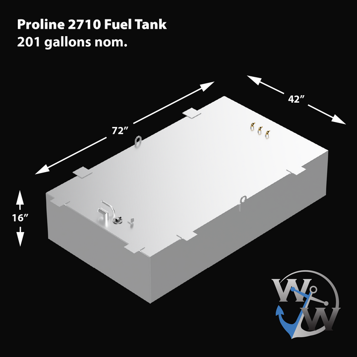 Proline 2710  - 201 gal. OEM replacement fuel tank