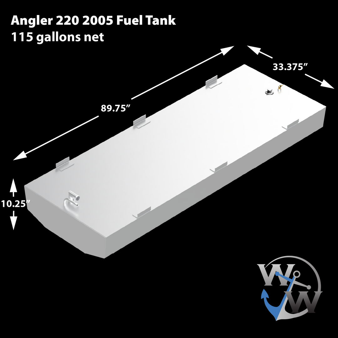 Angler 220 2005 114 gal. net OEM Replacement Belly Fuel Tank