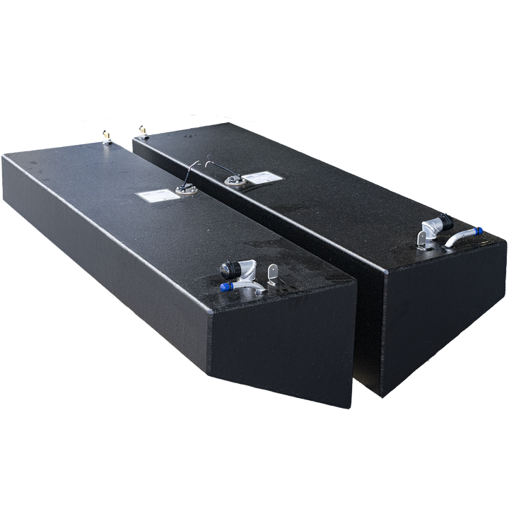 Whitewater - 2 x (46 gallon) Saddle Fuel Tank Combo each | OEM Replacement